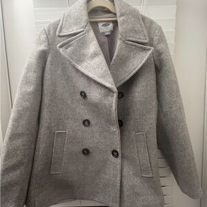 Old Navy Women's Classic Gray Peacoat